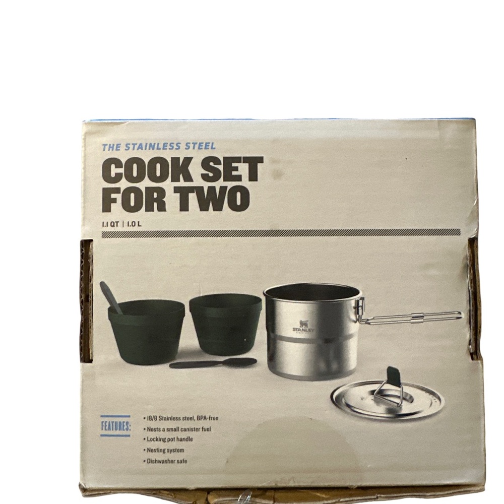 Stanley Cook Set For Two NIB - Picture 4 of 4
